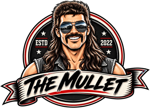 The Mullet Party Center logo