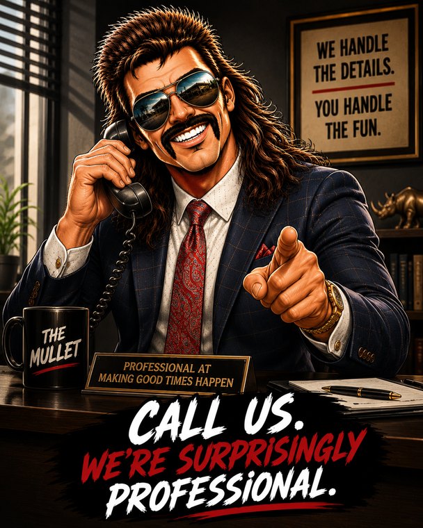 Randy on the phone: call us, we are surprisingly professional